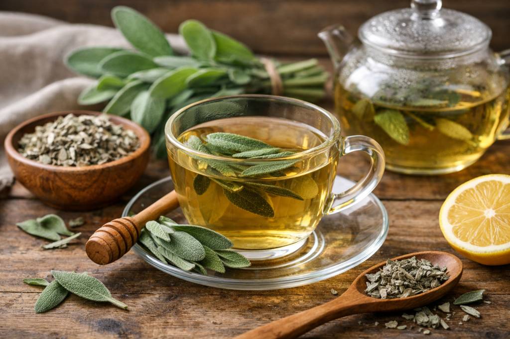 Les bienfaits de la tisane de sauge : comment la préparer, quand la boire et pour quels usages au quotidien